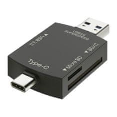 Newell OTG Hub 3v1 čítačka SD microSD