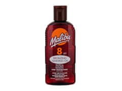 Malibu Malibu - Bronzing Tanning Oil SPF8 - For Women, 200 ml 