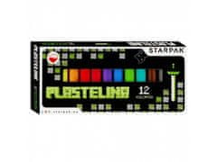 STARPAK Modelína Pixel Game, sada 12 farieb 