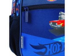 STARPAK Hot Wheels Malý škôlkový batoh, modrý batoh pre chlapca 20x25x9cm STARPAK 