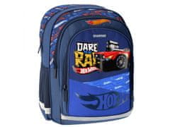 STARPAK Hot Wheels Modrý batoh pre chlapca, školský batoh 41x30x20cm STARPAK 