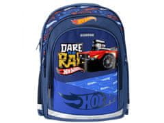 STARPAK Hot Wheels Modrý batoh pre chlapca, školský batoh 41x30x20cm STARPAK 