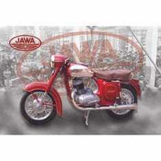 Retro Cedule Ceduľa Jawa motorka