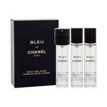 Chanel Chanel - Bleu de Chanel Parfum (3 x 20 ml) refills 60ml 