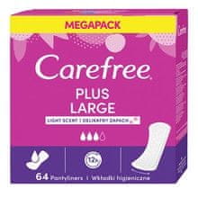 Carefree Carefree - Plus Large Panty liners (mild scent) 48.0ks