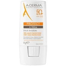 A-Derma A-Derma - Protect X-Trem Invisible Sun Stick SPF 50+ - Ochranná tyčinka na opalování 8.0g 