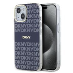 DKNY  Zadný kryt KNY PC/TPU Repeat Pattern Tonal Stripe Magsafe pre iPhone 15 Blue