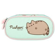 KIK KX3766_1 Polstrovaný peračník s chlopňou Pusheen Mint