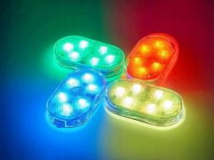 Verk  10105 Osvetlenie do interiéru auta, dotykové, 6 LED, RGB