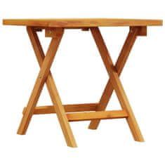 Vidaxl Záhradný bočný stolík 40x40x40 cm masívne akáciové drevo