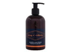 Gillette Gillette - King C. Beard & Face Wash - For Men, 350 ml 