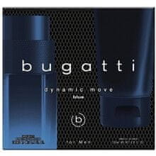 BUGATTI Bugatti - Dynamic Move Blue Dárková sada EDT 100 ml a sprchový gel 200 ml 100ml 