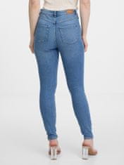 Orsay Modré dámské skinny fit džíny 36