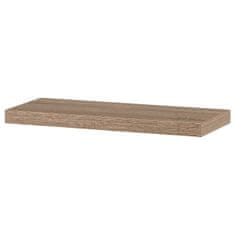 Autronic Polička nástenná 60 cm, MDF, 3D dekor dub sonoma, balené v ochrannej fólii