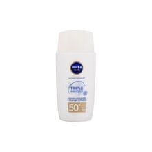 Nivea Nivea - Sun Triple Protect Ultra-Light Hydrating Fluid SPF50+ - Lehký hydratační fluid na opalování 40ml 