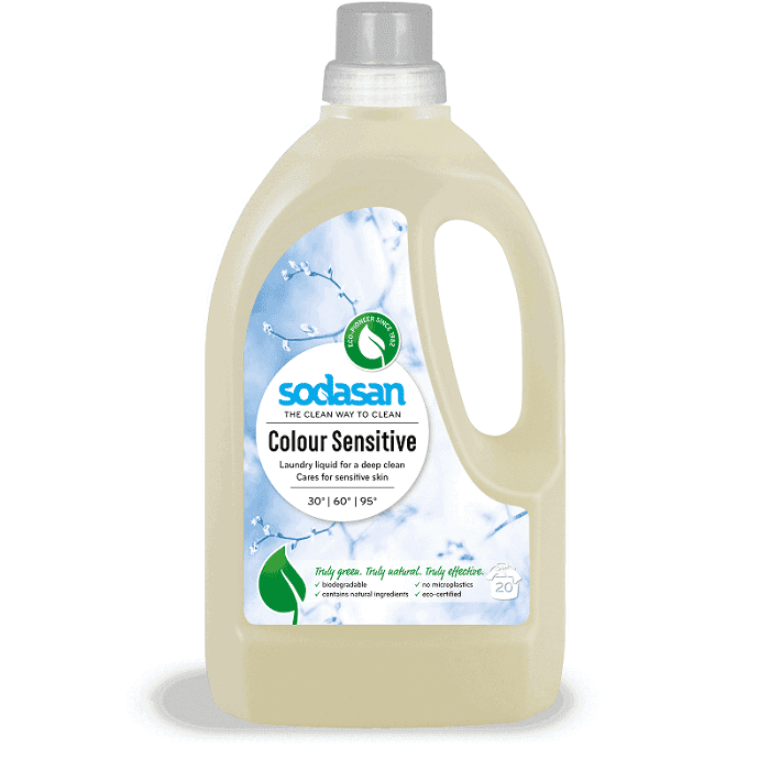 Sodasan COLOR Sensitiv tekutý prací prostriedok na farebne prádlo - 1,5l