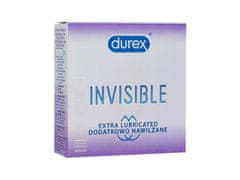 Durex Durex - Invisible Extra Lubricated - For Men, 3 pc 