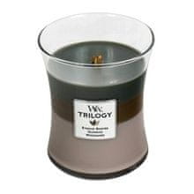 Woodwick WoodWick - Cozy Cabin Trilogy Vase (cozy cottage) - Scented candle 609.5g 