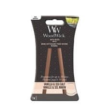 Woodwick WoodWick - Auto Reeds Refill Vanilla & Sea Salt - Replacement car incense sticks 
