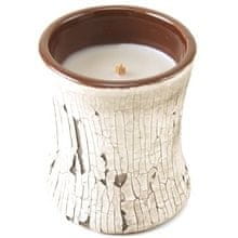 Woodwick WoodWick - Fireside Ceramic Vase (Fireplace) - Scented Candle 85.0g 
