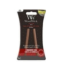 Woodwick WoodWick - Auto Reeds Refill Cinnamon Chai - Replacement car incense sticks 
