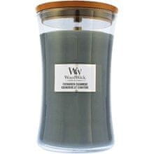 Woodwick WoodWick - Evergreen Cashmere Váza ( stále zelený kašmír ) - Vonná svíčka 275.0g 