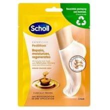 Scholl Scholl - Expert Care PediMas Foot Mask With Manuka Honey 1 pár - Hydratační maska na nohy s manukovým medem 