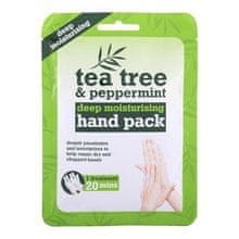 Xpel XPel - Tea Tree & Peppermint Deep Moisturising Hand Pack - Moisturizing gloves 1.0ks 