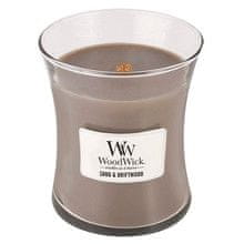 Woodwick WoodWick - Sand & Driftwood Vase (sand and driftwood) - Scented candle 85.0g 