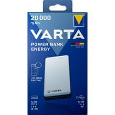 VARTA PowerBank 20000mAh 2x USB-A 1x USB-C