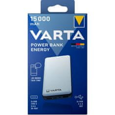 VARTA PowerBank 15000mAh 2x USB-A 1x USB-C