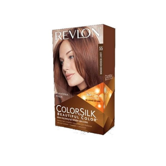 Revlon Revlon Colorsilk Ammonia Free 55 Light Reddish Brown