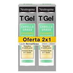 Neutrogena Neutrogena T-Gel Anti-Dandruff Shampoo Normal Greasy Hair 250ml 250ml 