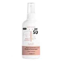 Ochranný sprej na opaľovanie pre deti a bábätká SPF 50 Baby & Kids (Mineral Sunscreen) 100 ml