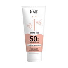 Ochranný krém na opaľovanie pre deti a bábätká SPF 50 Baby & Kids (Mineral Sunscreen) 100 ml