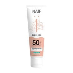 Ochranný krém na opaľovanie pre deti a bábätká bez parfumácie SPF 50 Baby & Kids (Mineral Sunscreen