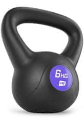 Hs Hop-Sport Vinylová činka Kettlebell 6kg 