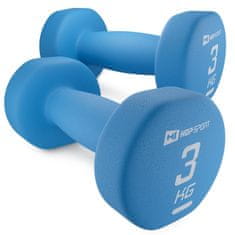 Hs Hop-Sport Sada neoprénových fitness činiek 2x3kg 