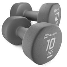 Hs Hop-Sport Sada neoprénových fitness činiek 2x10kg 