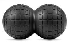 Hs Hop-Sport Dvojitá masážna loptička EVA čierna