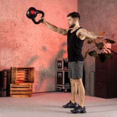 Hs Hop-Sport Vinylová činka Kettlebell 10kg 