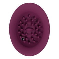 Shots Toys Shots Innovation Twitch 3 Rechargeable Vibrator and Suction Burgundy