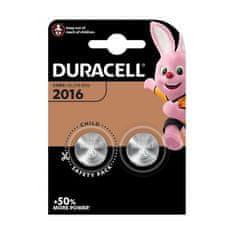 Duracell Duracell Lithium Button Battery 3V 2016 DL/CR2016 2 Units 