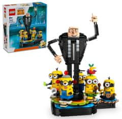 LEGO Já, zloduch 4 75582 Gru a Mimoni z kociek