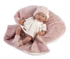 Guca 893 NORMA - realistická bábika bábätko s mäkkým látkovým telom - 38 cm