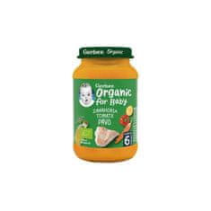 GERBER Gerber Organic Carrot Tomato Turkey 1U 190g 