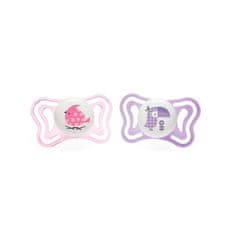 Chicco Chicco Pacifier Physio Light Girl 2-6m 2U 