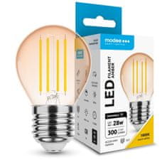 Modee Modee Lighting LED Filament amber žiarovka E27 4W G45 (28W)