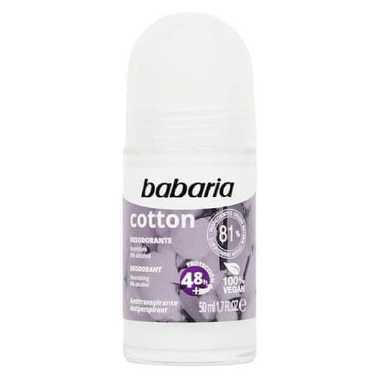Babaria Babaria Deodorant Cotton Roll On 50ml