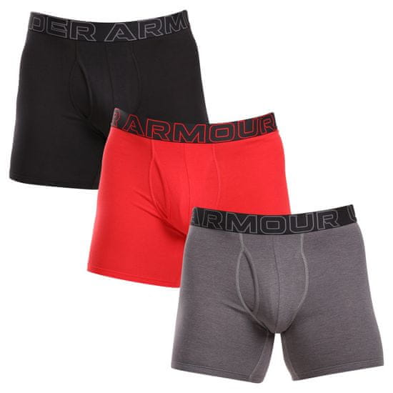 Under Armour 3PACK pánske boxerky viacfarebné (1383889 025)